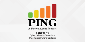 Cyber Crime as Terrorism, Plus Ransomware Updates – Ping Podcast – Episode 46